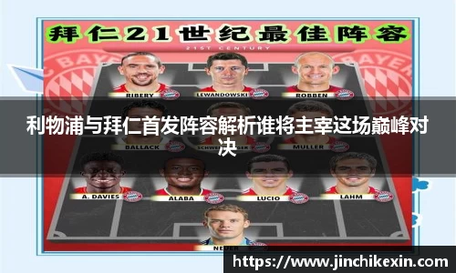 利物浦与拜仁首发阵容解析谁将主宰这场巅峰对决